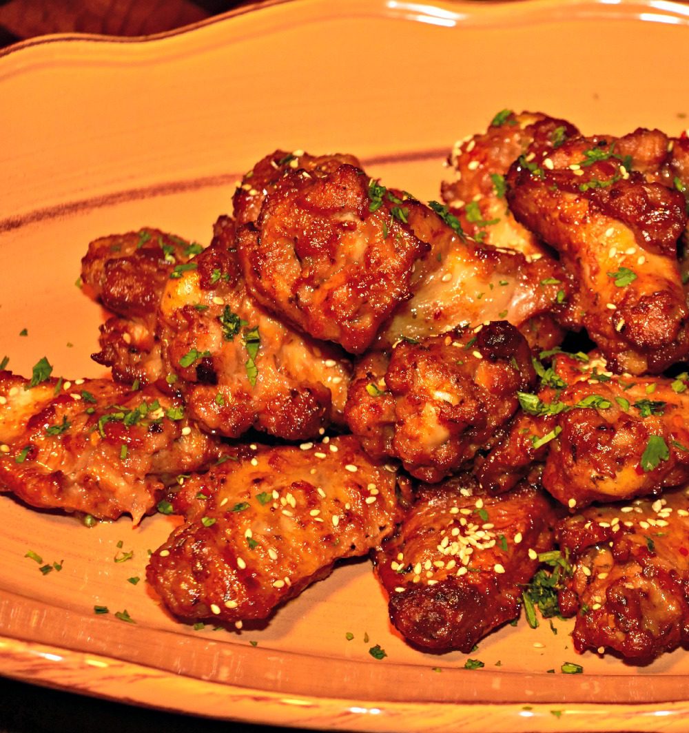 Tyson® Fully Cooked Kung Pao Wings are sauced just right and make the perfect big game party snack. 