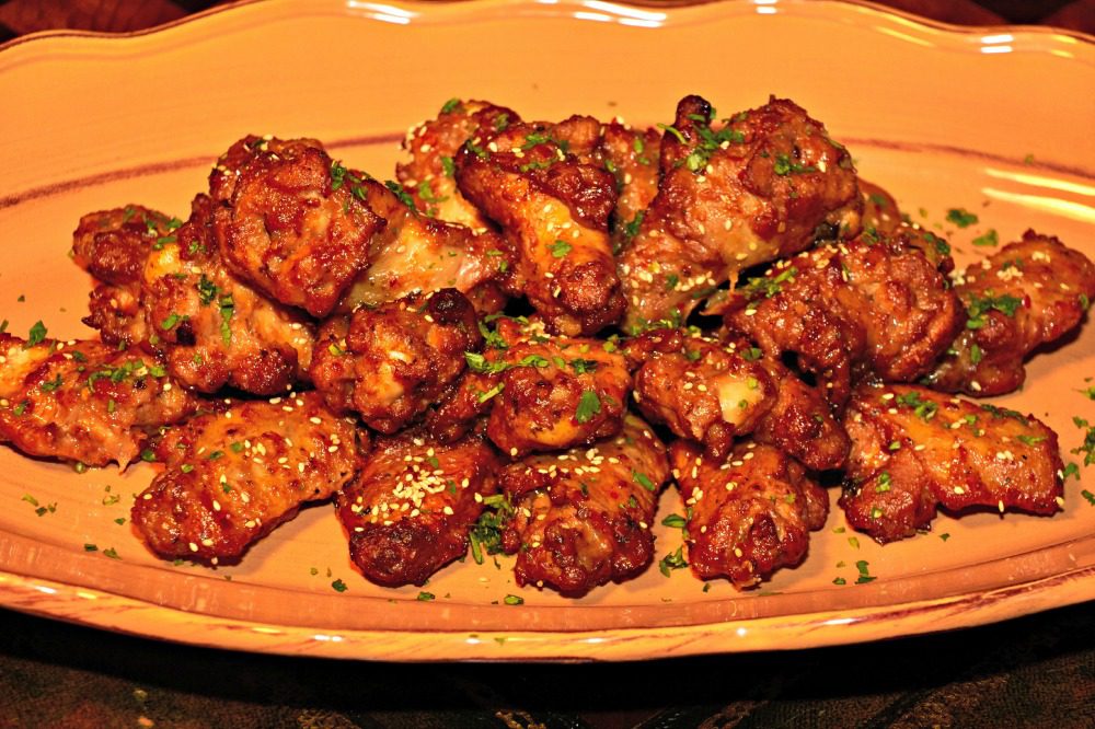 These wings are perfect for your big game party. 
