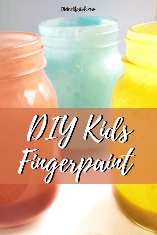 Crafts for Kids Homemade Paint with Food Coloring {Non Toxic}