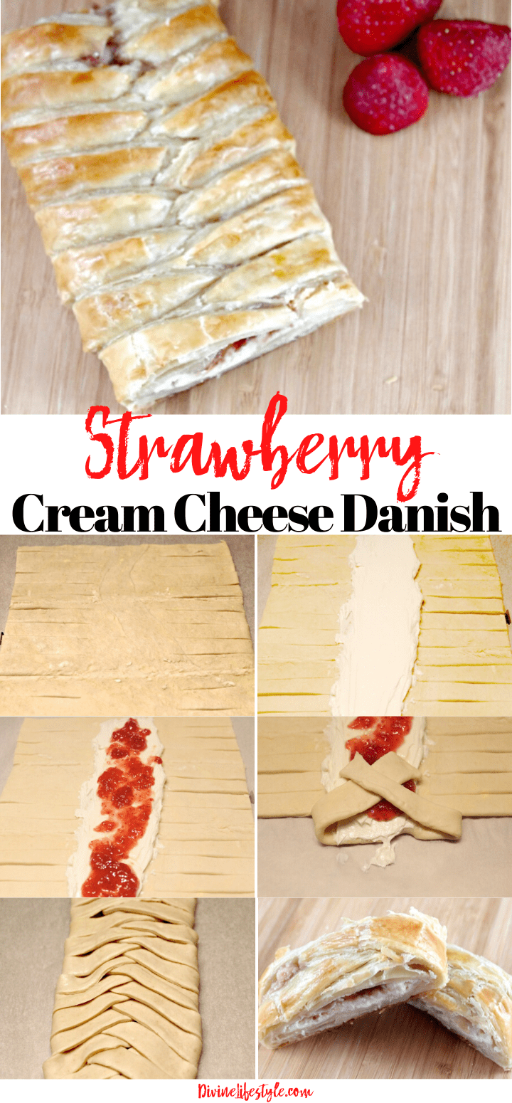 Strawberry Cream Cheese Danish Recipe