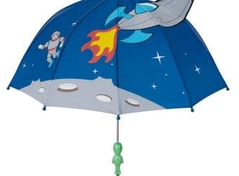 Fun Rainwear for Boys from Kidorable Space Umbrella