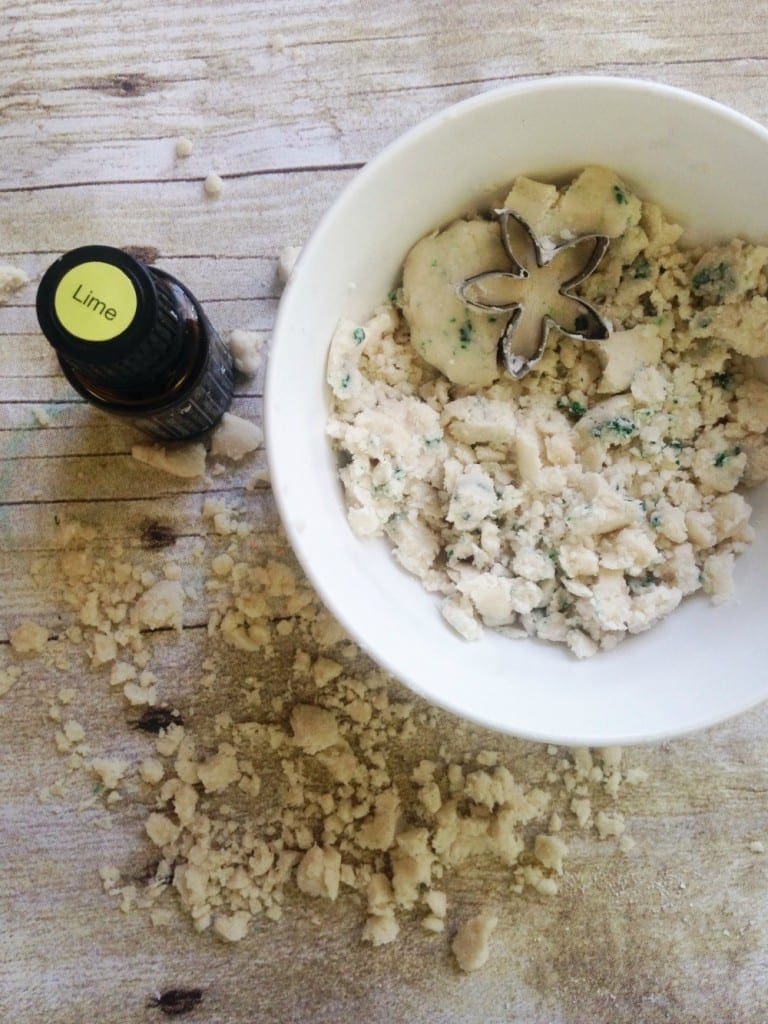 Lime Essential Oil Moon Dough Recipe