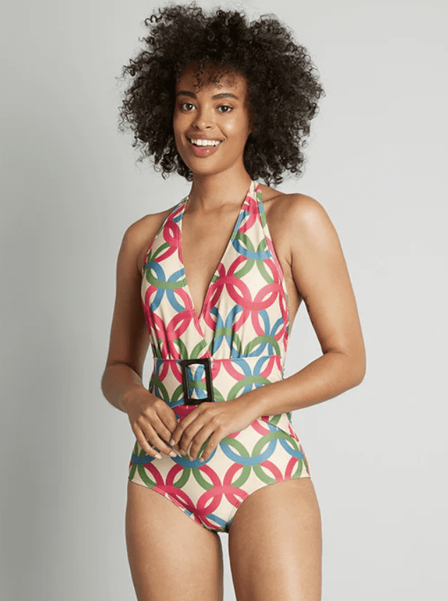 Modcloth Flattering Modest Swimsuits  Mary One-Piece Swimsuit