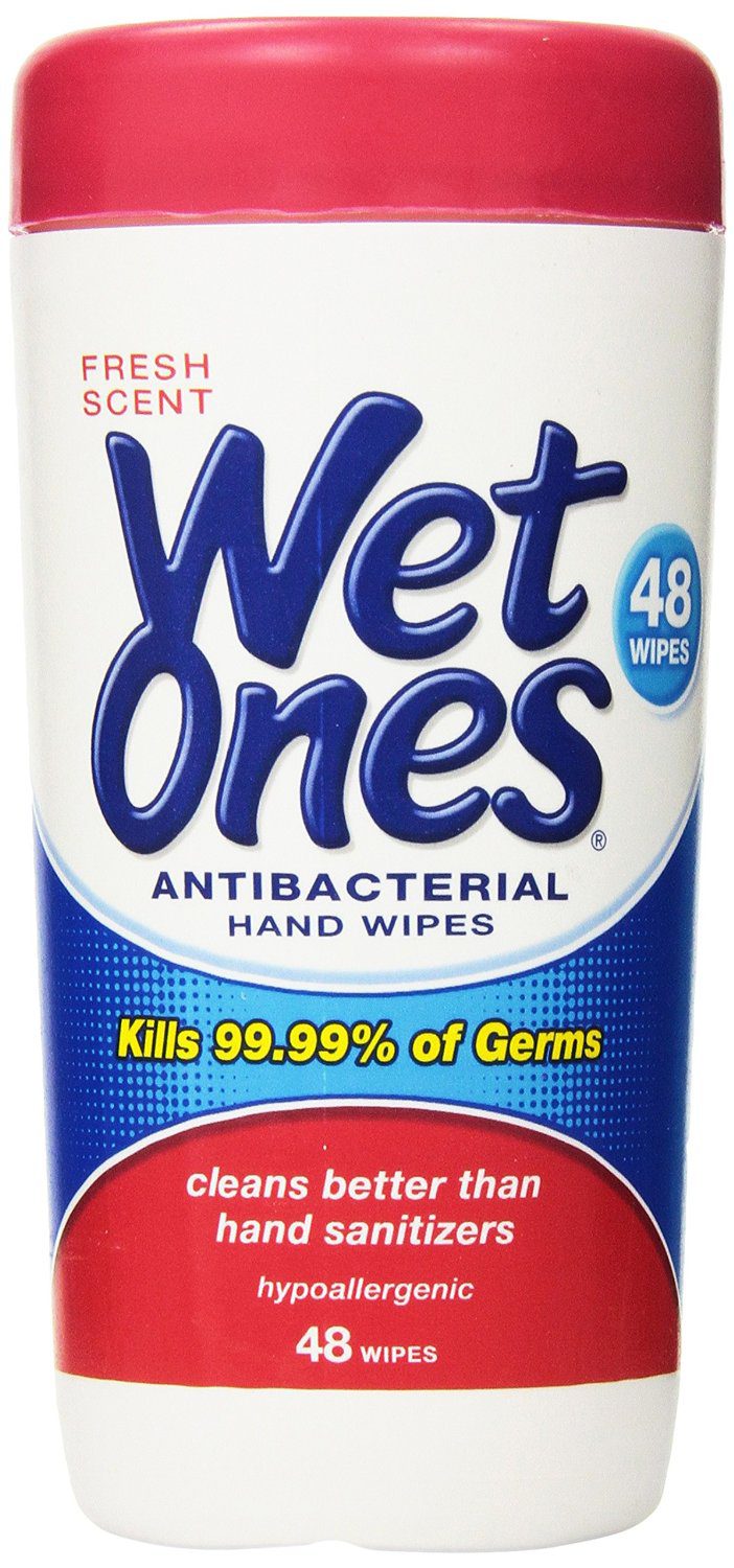 Wet Ones Six Flags Fresh Scent Anti-Bacterial Wipes