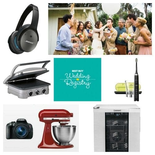 Best Buy Wedding Registry Experience is easy to use