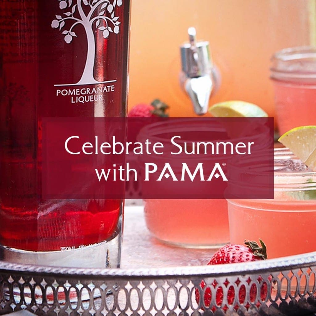 Celebrate Summer & Enter the #PAMACelebrateSummer #contest PAMA Pomegranate Liqueur