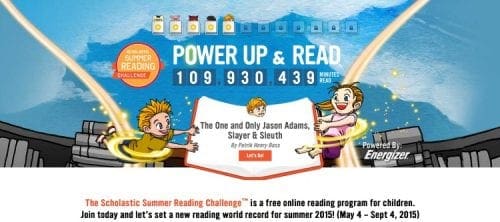 Scholastic Summer Reading Challenge