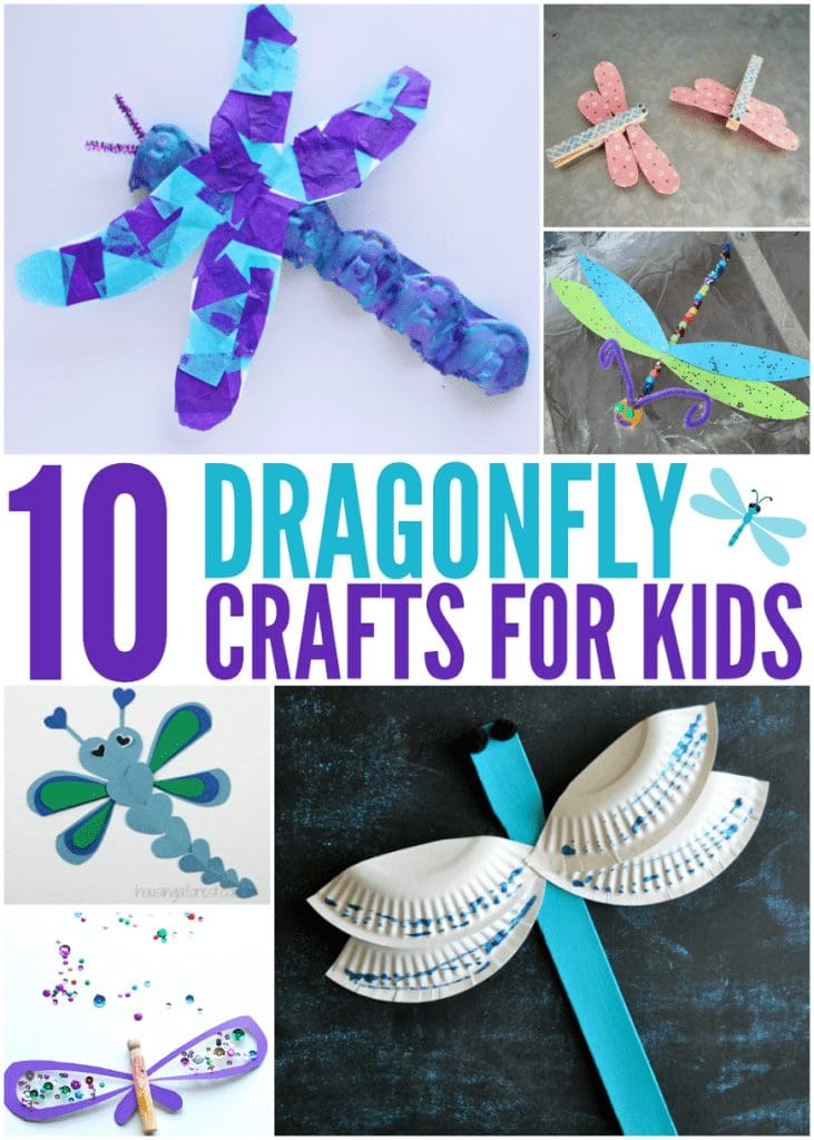 10 Super Easy DIY Dragonfly Crafts for Kids & Adults