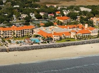 King and Prince Beach Golf Resort Aerial View