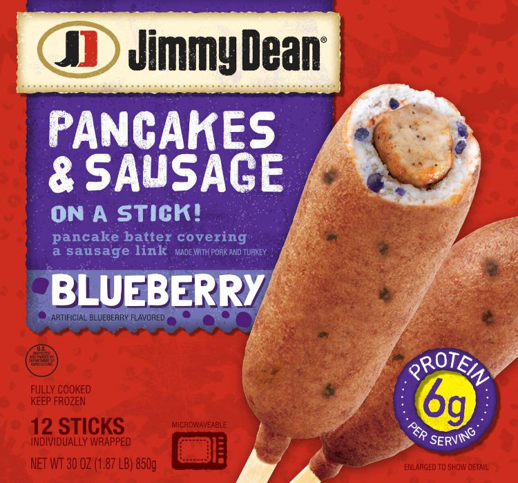Jimmy Dean Pancakes & Sausage on a Stick Blueberry