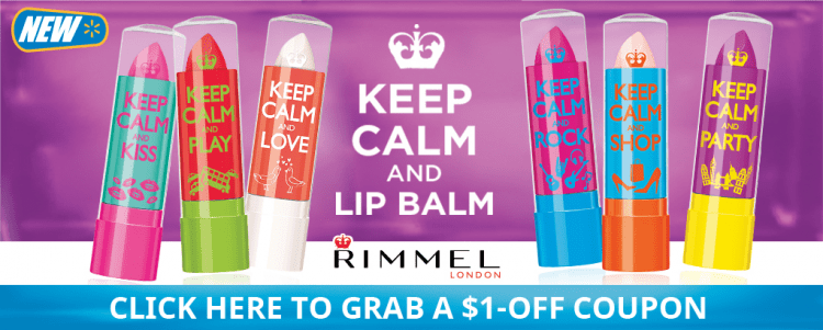 Rimmel Keep Calm And Lip Balm Coupon