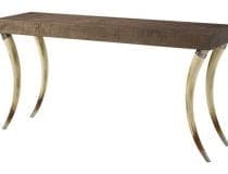 Thurso Console African Safari Neutral Decorative Pieces from One Kings Lane