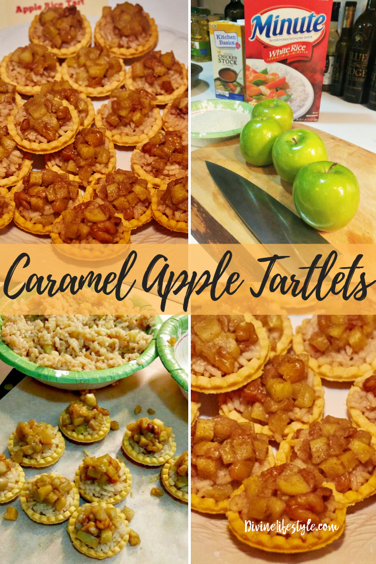 Caramel Apple Tartlets Recipe with sweet rice Divine Lifestyle