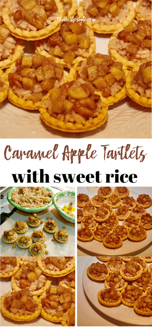 Caramel Apple Tartlets Recipe with sweet rice Divine Lifestyle