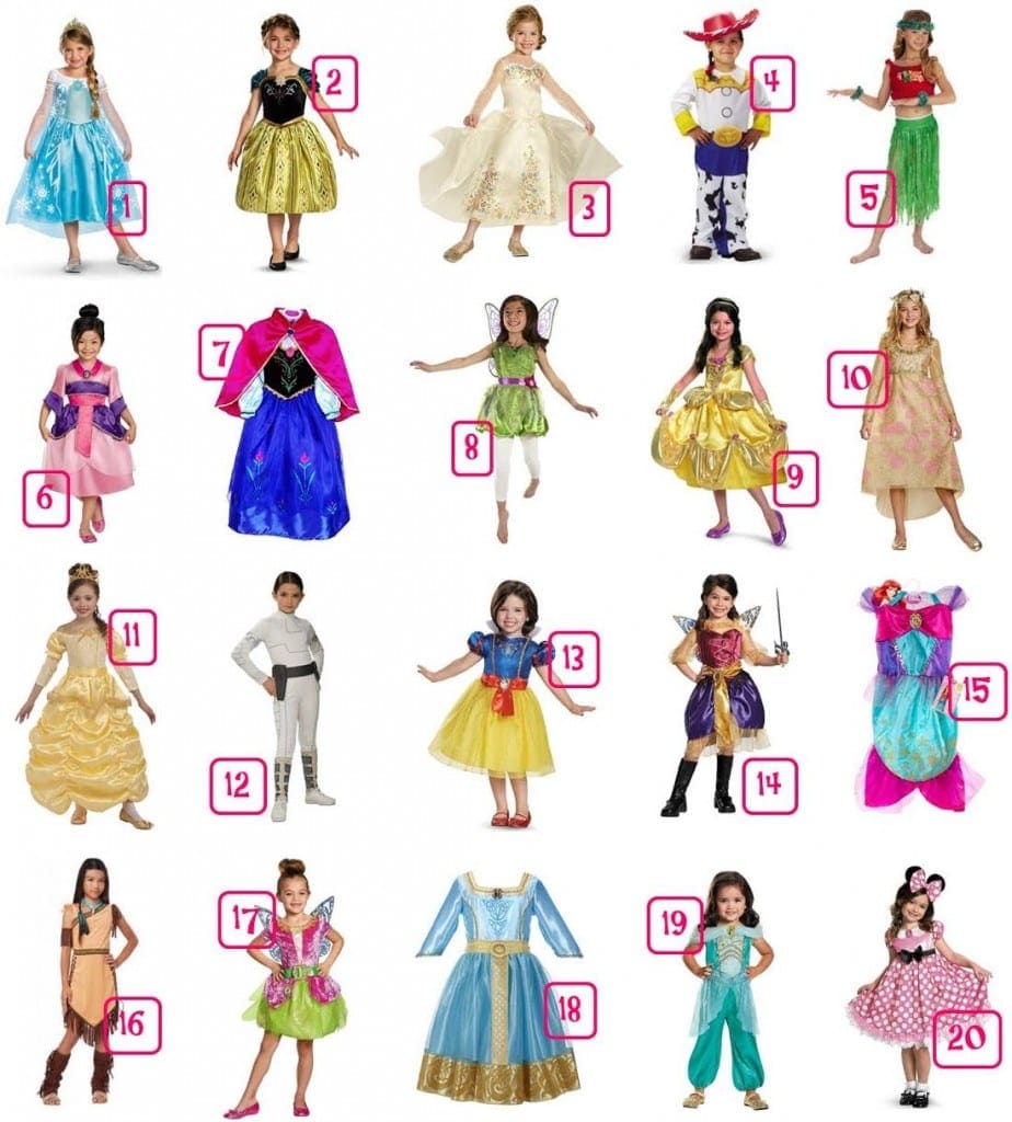 20 Disney Girls' Halloween Costumes Under 30