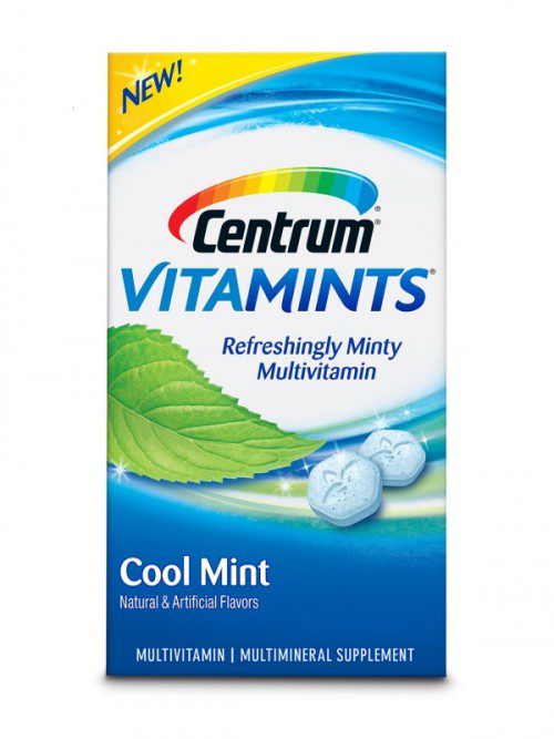 Centrum® VitaMints® Provide Essential Nutrients in Mint Flavor 