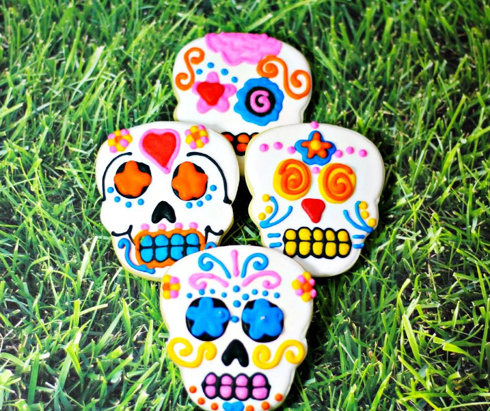 Day of the Dead Sugar Skull Cookies 3