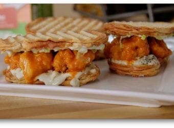 FARMRICH BONELESS BUFFALO CHICKEN PRESSED SANDWICH