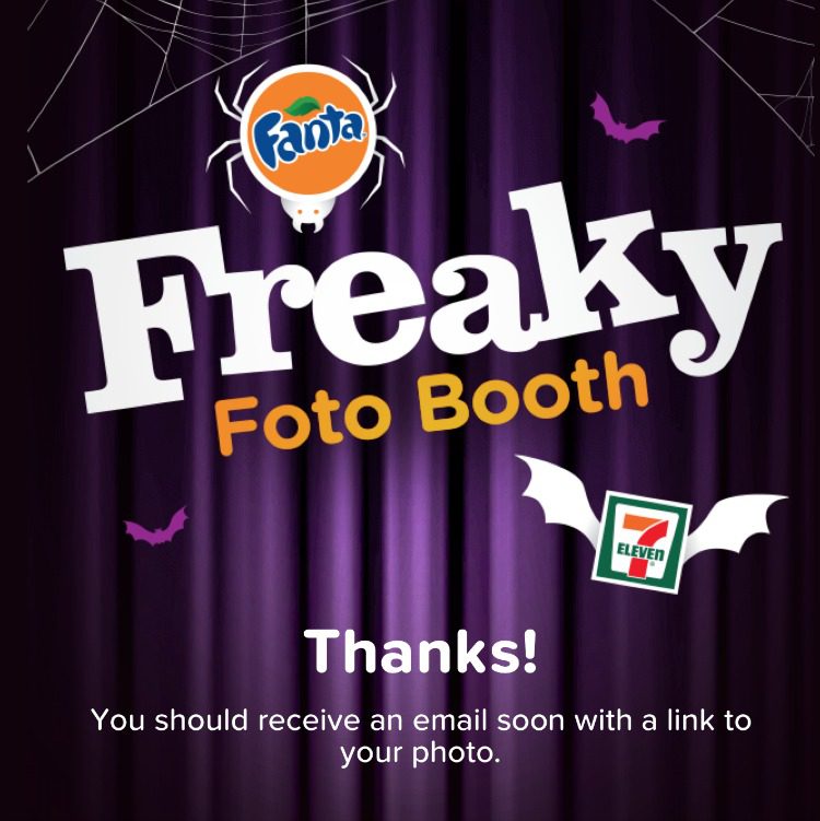 Check out the Fanta Freaky Foto Booth