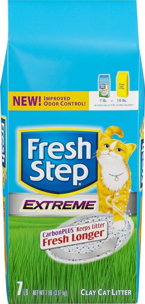 Fresh Step Cat Litter Scented Non Clumping Clay Cat Litter Pounds