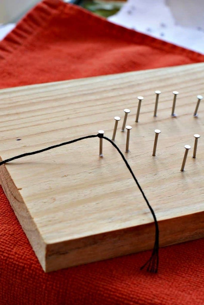 DIY Halloween Bat String Art Craft Tutorial Divine Lifestyle