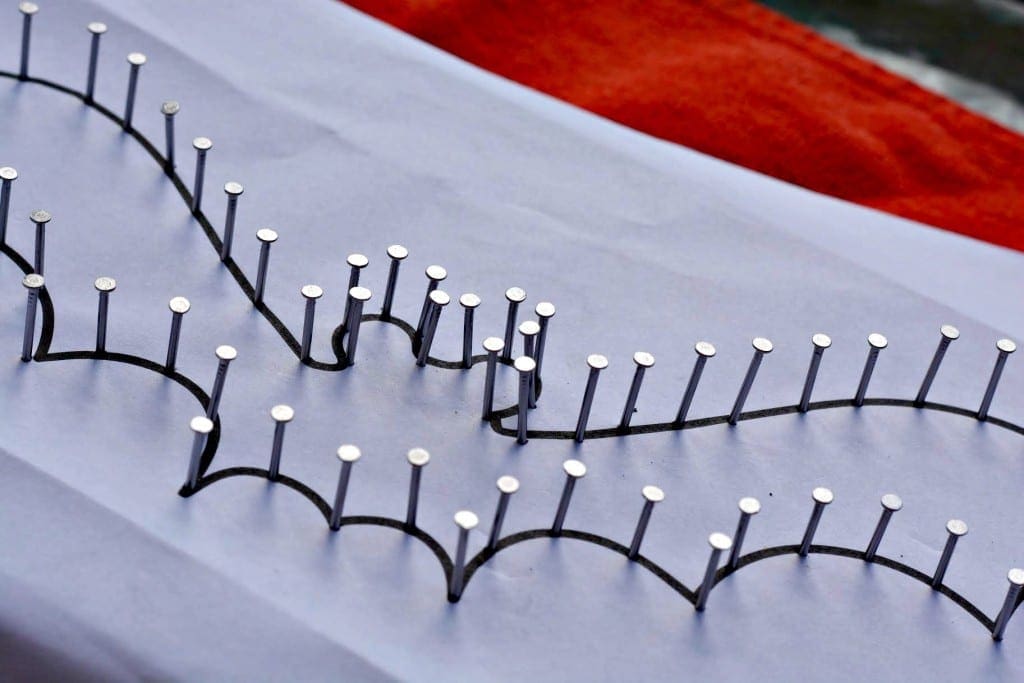 DIY Halloween Bat String Art Craft Tutorial Divine Lifestyle