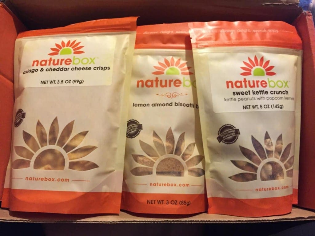 NatureBox Snacks Goodness in a bag delivered to your door