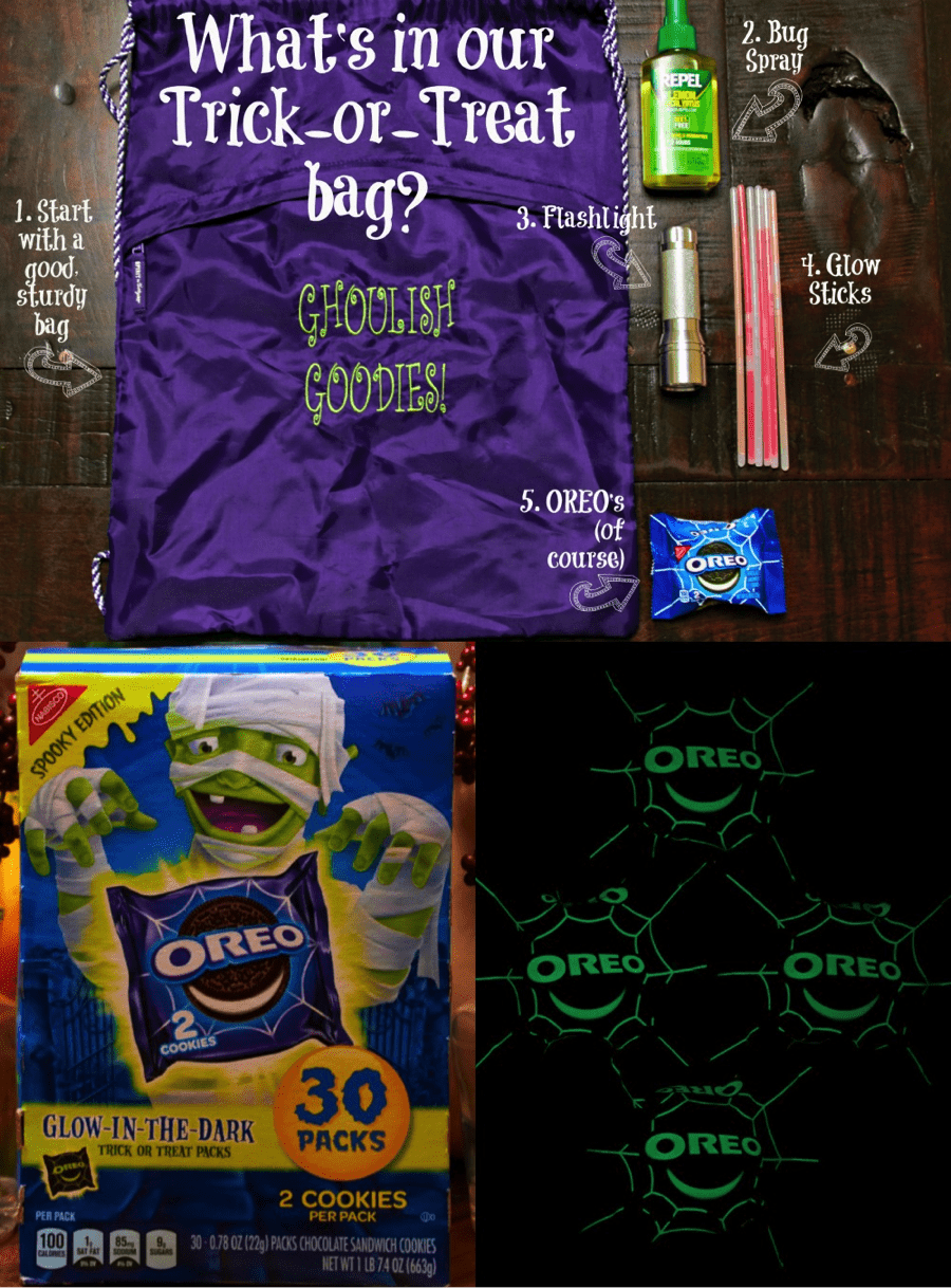 What’s in our Trick-or-Treat bag? OREO Glow-in-the-Dark 2-packs 