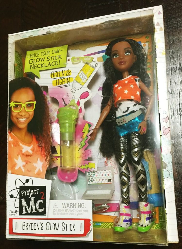 Bryden's Glow Stick FREE Shipping! Project MC2 Doll with Experiment Netflix 