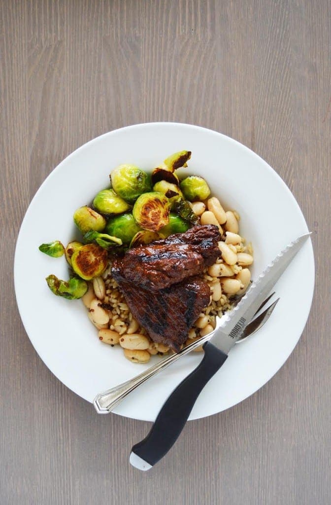 Steak Tips with Red Wine Sauce Red Meat Beef Dinner