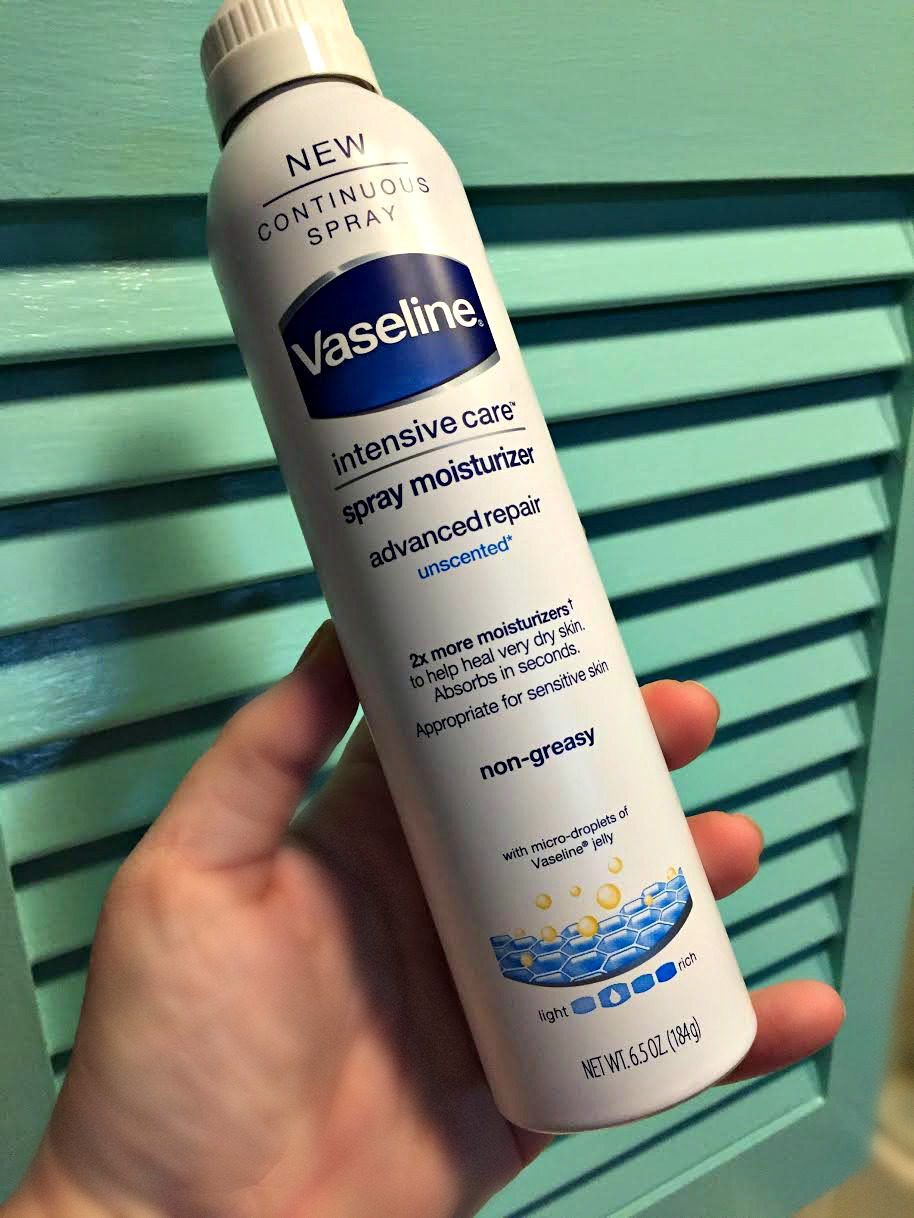 vaseline moisture spray