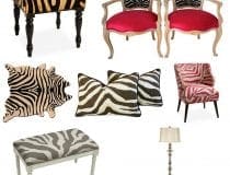 Zebra Home Decor