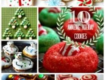 10 Amazing Holiday Cookies Collage