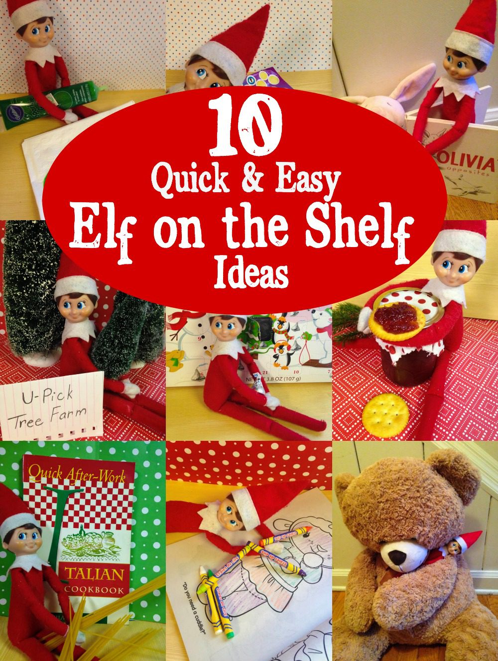 10 Quick Elf on the Shelf Ideas | Divine Lifestyle