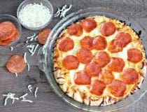 Homemade Deep Dish Pizza