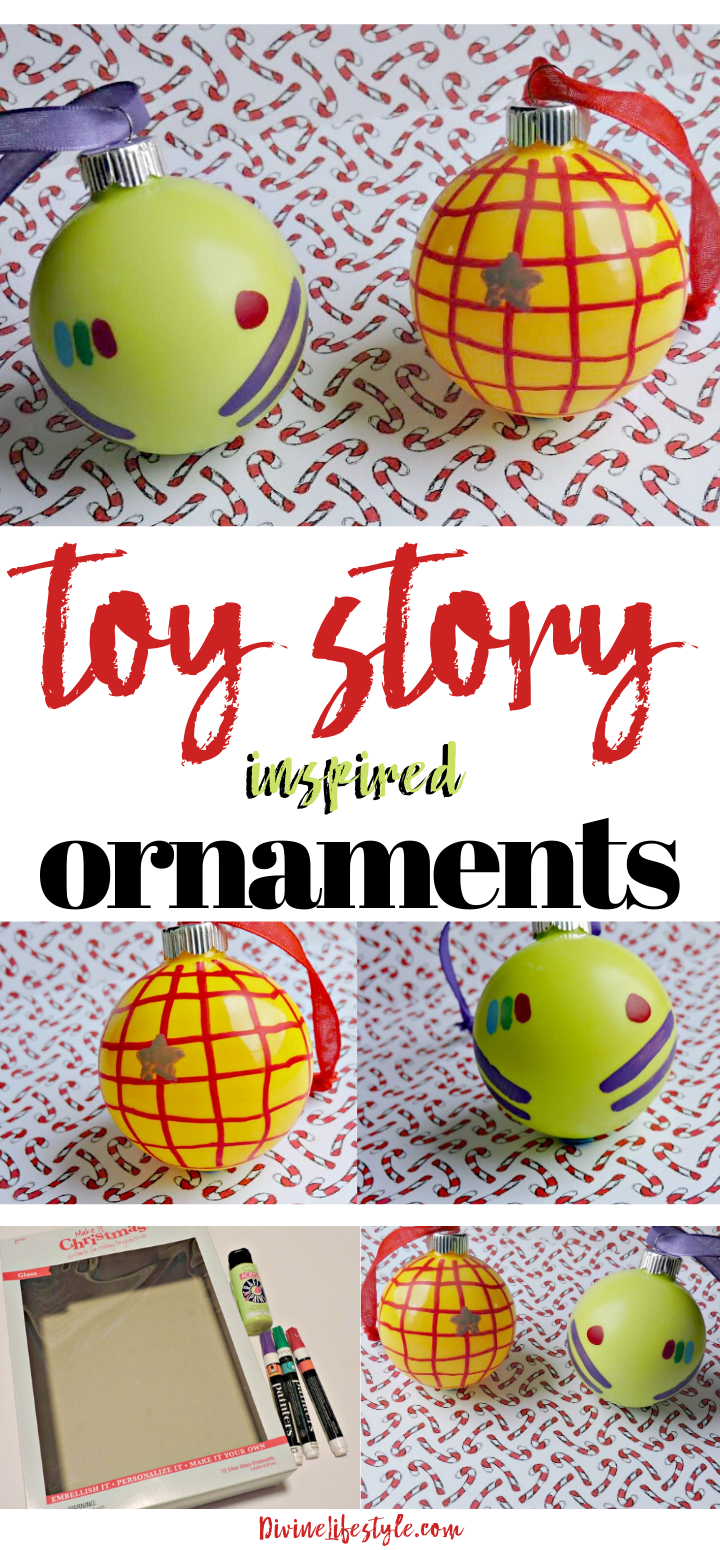 Disney Pixar Toy Story Inspired Ornaments DIY Christmas ornament