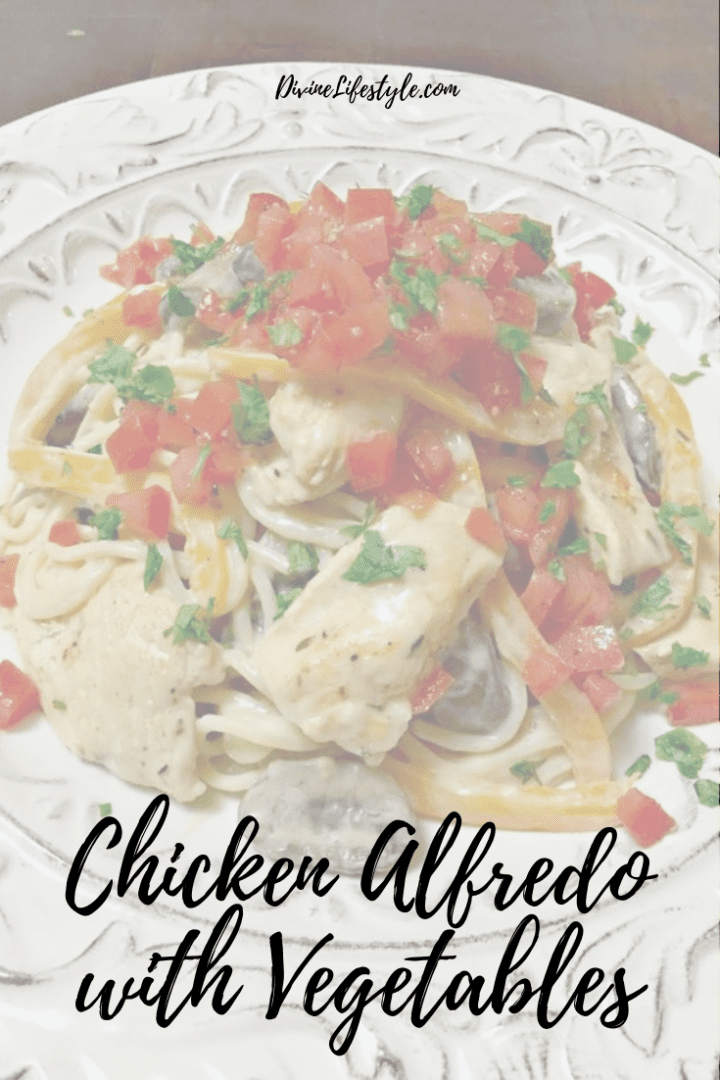 Chicken Alfredo with Vegetables Recipe