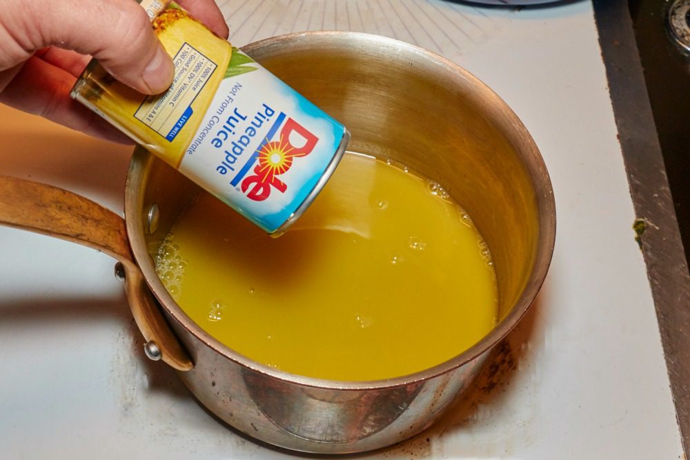 Pineapple Chicken Satay Appetizer Recipe Sauce 1