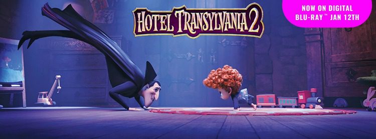 Family Fun with Hotel Transylvania 2 NOW on Blu-ray
