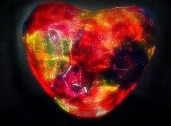 Heart Tissue Paper Nightlight 3