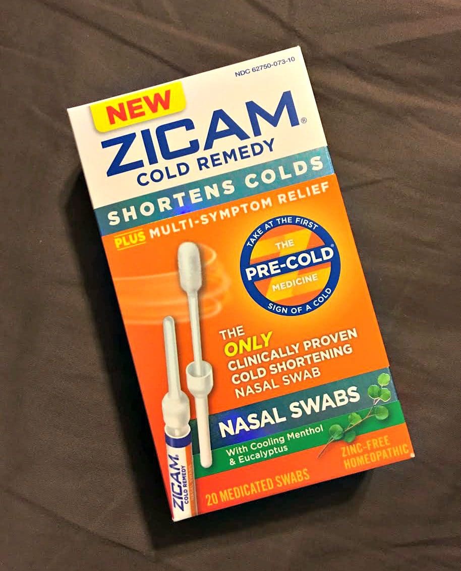 Zicam Cold Remedy Nasal Swabs Divine Lifestyle 