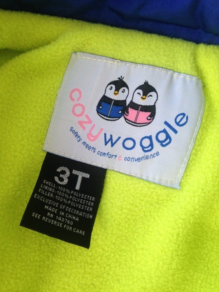 Cozy Woggle Safety Coat for Kids Review
