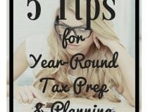 5 Tips forYear Round Tax Prep Planning