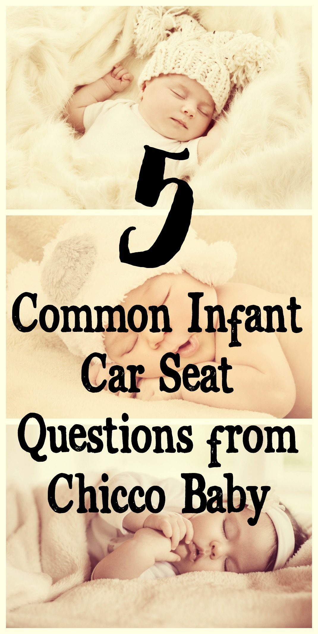 5 Common Infant Car Seat Questions from Chicco Baby 