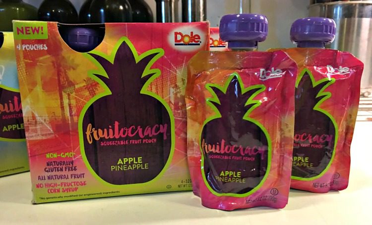 NEW Fruitocracy from Dole in Squeezable Pouches