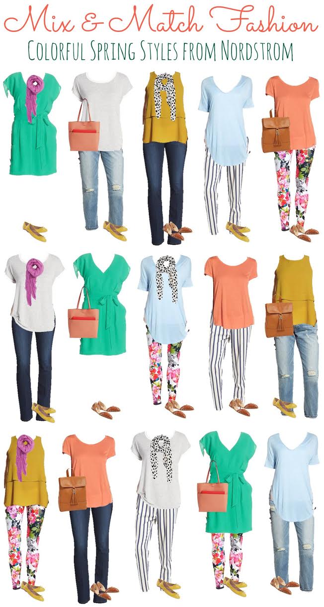 Fabulous Mix & Match Spring Styles from Nordstrom