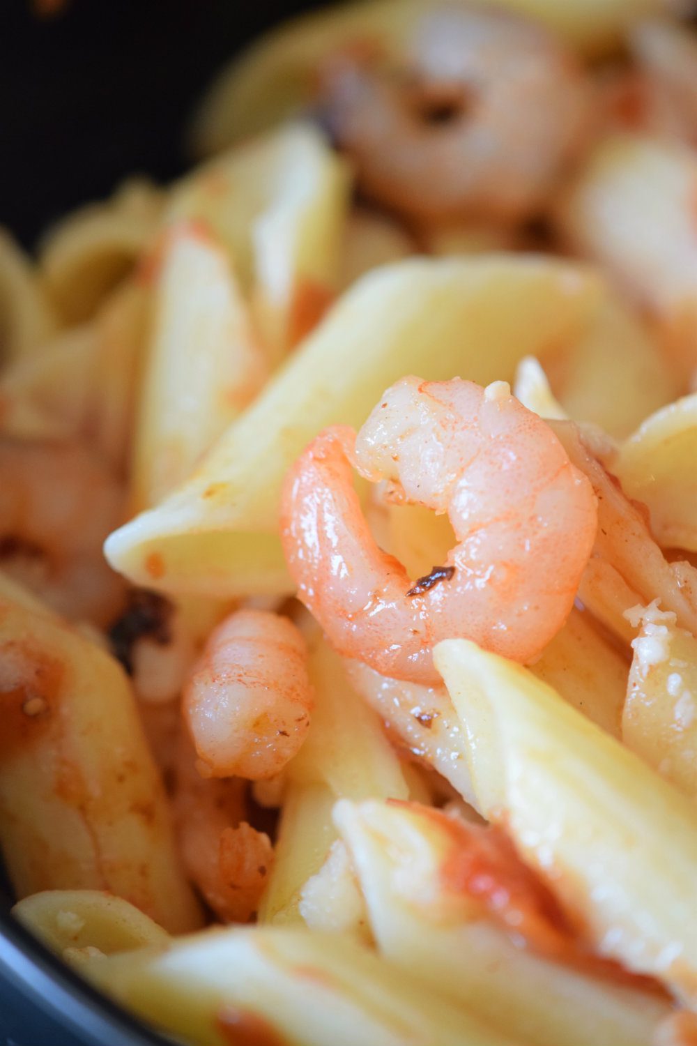 Garlic Shrimp Tomato Pasta Recipe