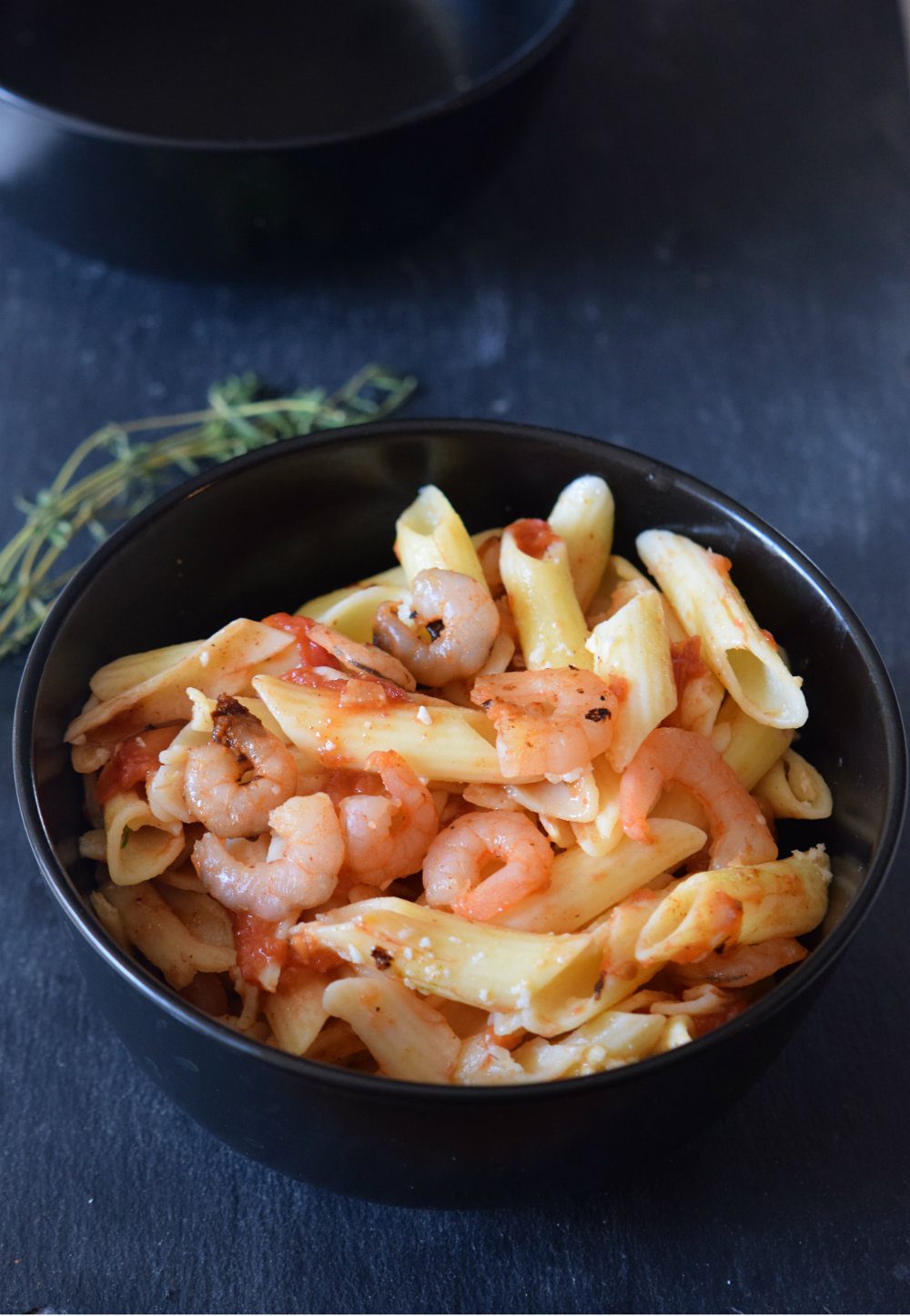 Garlic Shrimp Tomato Pasta Recipe