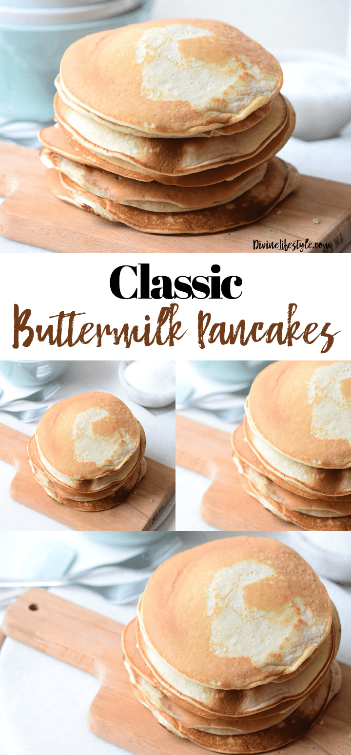 Classic Buttermilk Pancakes with Vanilla