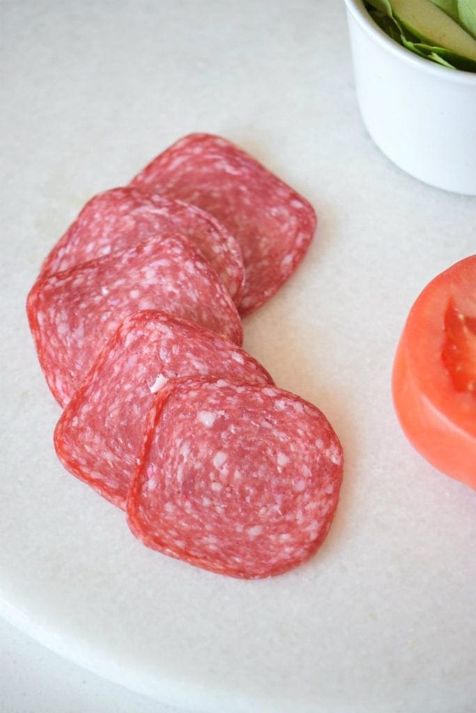 Grilled Cheese, Avocado & Pepperoni Panini